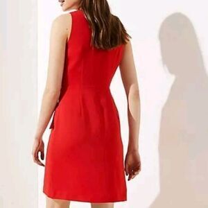 CALVIN KLEIN SLEEVELESS WRAP V-NECK WOMEN"S DRESS